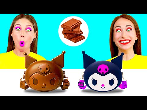 Real Food vs Chocolate Food Challenge | Fantastic Kitchen Battle by Fun Teen