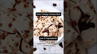 Keto Cottage Cheese Bark #easyrecipe #dessert #cottagecheese #highprotein #lowcarb Keto Cottage Cheese Bark #easyrecipe #dessert #cottagecheese #highprotein #lowcarb