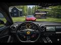 Ferrari SF-24  Supercar - Car Parking Driving School Gameplay | 4K Ultra Graphics.
