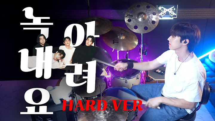 [Hard Ver]DAY6-Melt Down(Drum cover/Drum score)