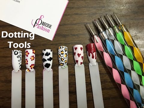 DOTTING TOOL NAIL ART  3 Easy Designs! 