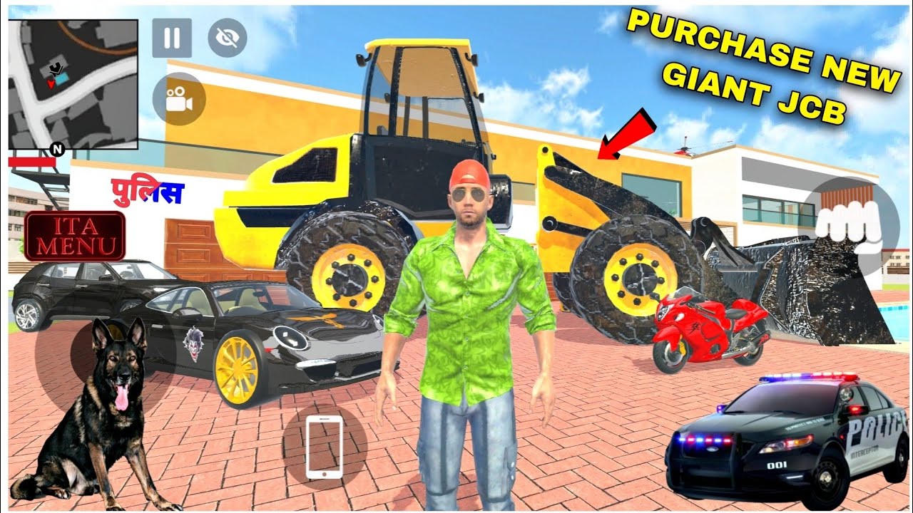 Jack Ne Purchase ki New Gaint JCB🥳🔥| Indian Theif Auto Simulator Game 🎮| Indian Bike Driving 3d ✴️🔥|