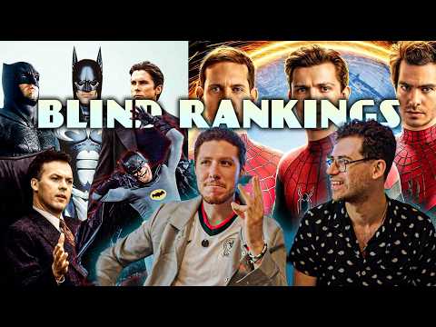 Spider-Man vs Batman: The Ultimate Blind Ranking