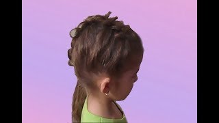 ♥Очень красивая прическа для девочки Ажурная коса♥ ♥Очень красивая прическа для девочки Ажурная коса♥
