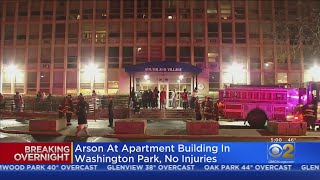 Arson Determined Cause Of Elevator Fire In Washington Park  High Rise Building