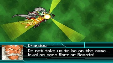 SRW W - Reptilian General Draydou Attacks