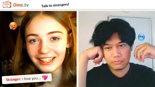 Cewek Bule Ini Nyaman Dan Langsung Jatuh Cinta Sama Orang Indo - Ome TV Internasional | Omegle