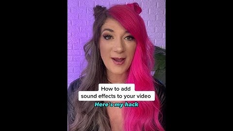 Add sound effects to your videos! #shorts