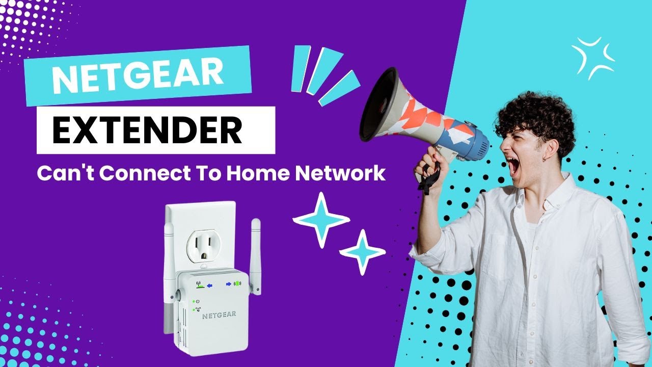 Netgear Extender Can't Connect to Home Network - YouTube