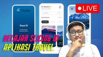 [Episode 2] Webinar Kelas Flutter GRATIS | Live Coding | Aplikasi Travel Sederhana | Programming