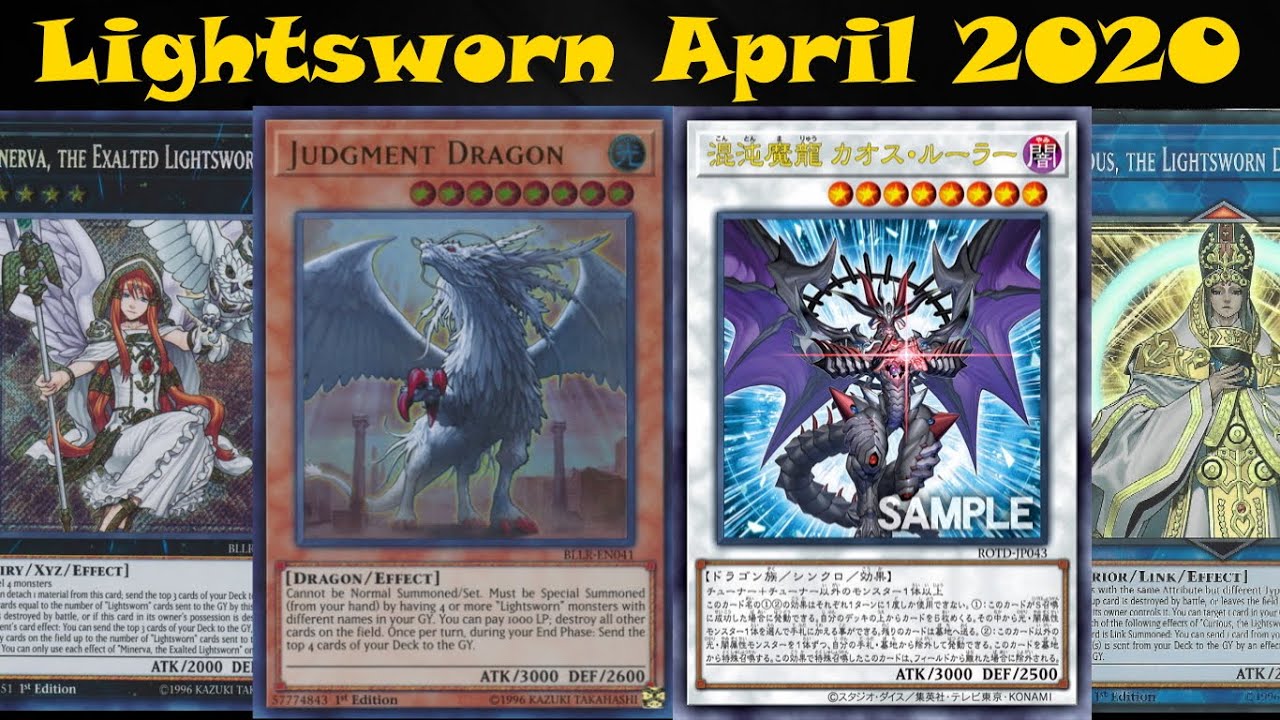 Lightsworn ft Chaos Ruler the Chaotic Demonic Dragon | April MR 2020