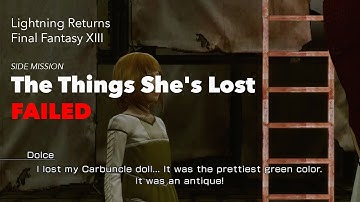 Lightning Returns Final Fantasy XIII [LUXERION] [SIDE QUEST] The Things She