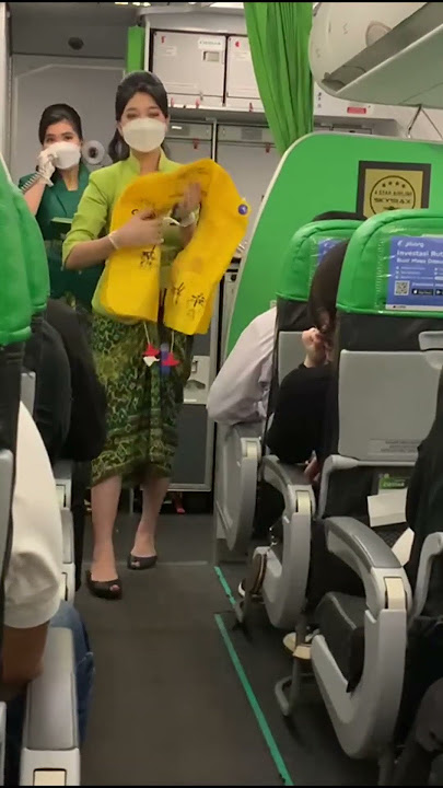 Pramugari Citilink Memberikan Announcement #shorts #pramugari