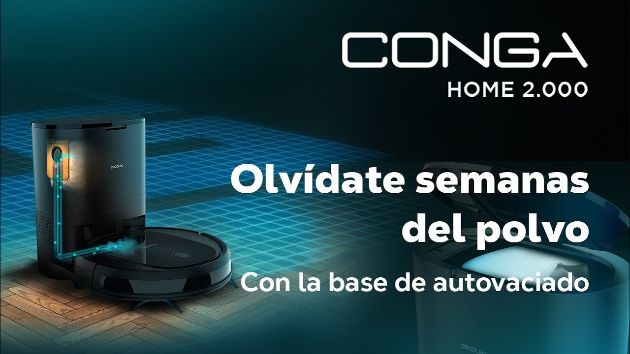 Robot aspirador Conga 2290 Ultra Home - YouTube