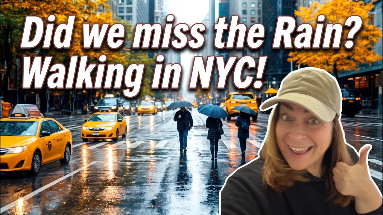 LIVE ☔️ Walk down Broadway in NYC! #NYC #life #real