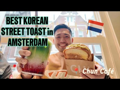 Most hyped Korean sandwich in Amsterdam! 📍 Chun Cafe