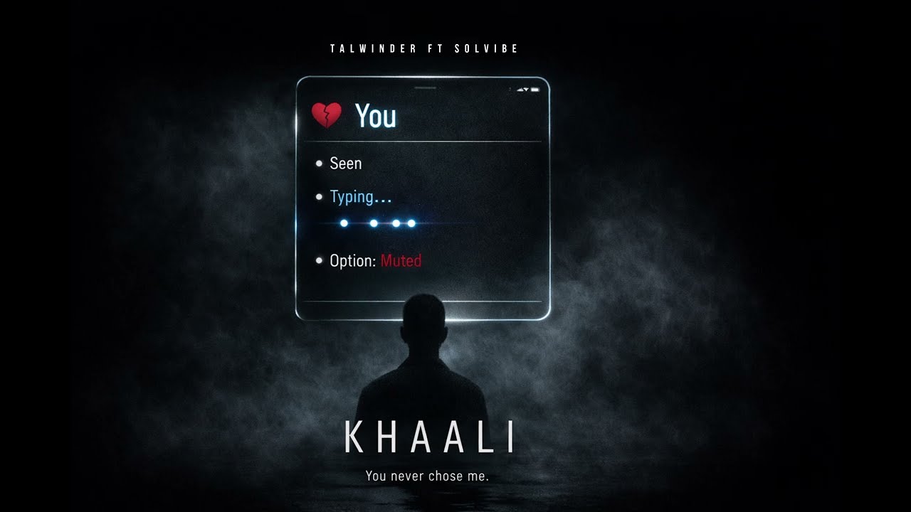 KHAALI – Talwinder ft Solvibe | Dark Lo-fi Synthwave Anthem
