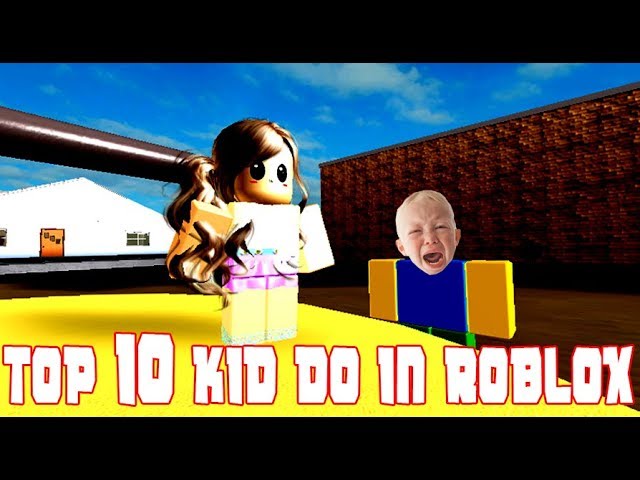 Types 10 Kid Do In Roblox Youtube - how to make roblox animations like cryptize