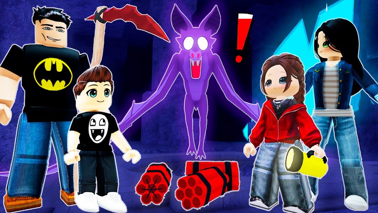 ПЕЩЕРЫ 🦇🧨 99 Ночей в Лесу | Семейное прохождение | Роблокс