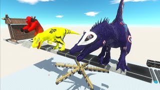 SASUKE NINJA WARRIOR DINOSAURUS - Animal Revolt Battle Simulator ARBS screenshot 2