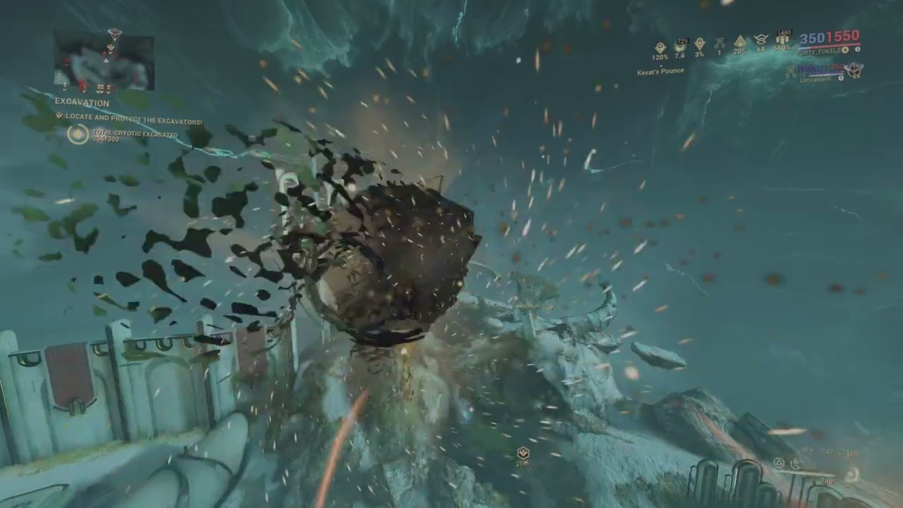 Warframe, SP Circuit.  Quiet Riot Nyx (Stages 24-33).