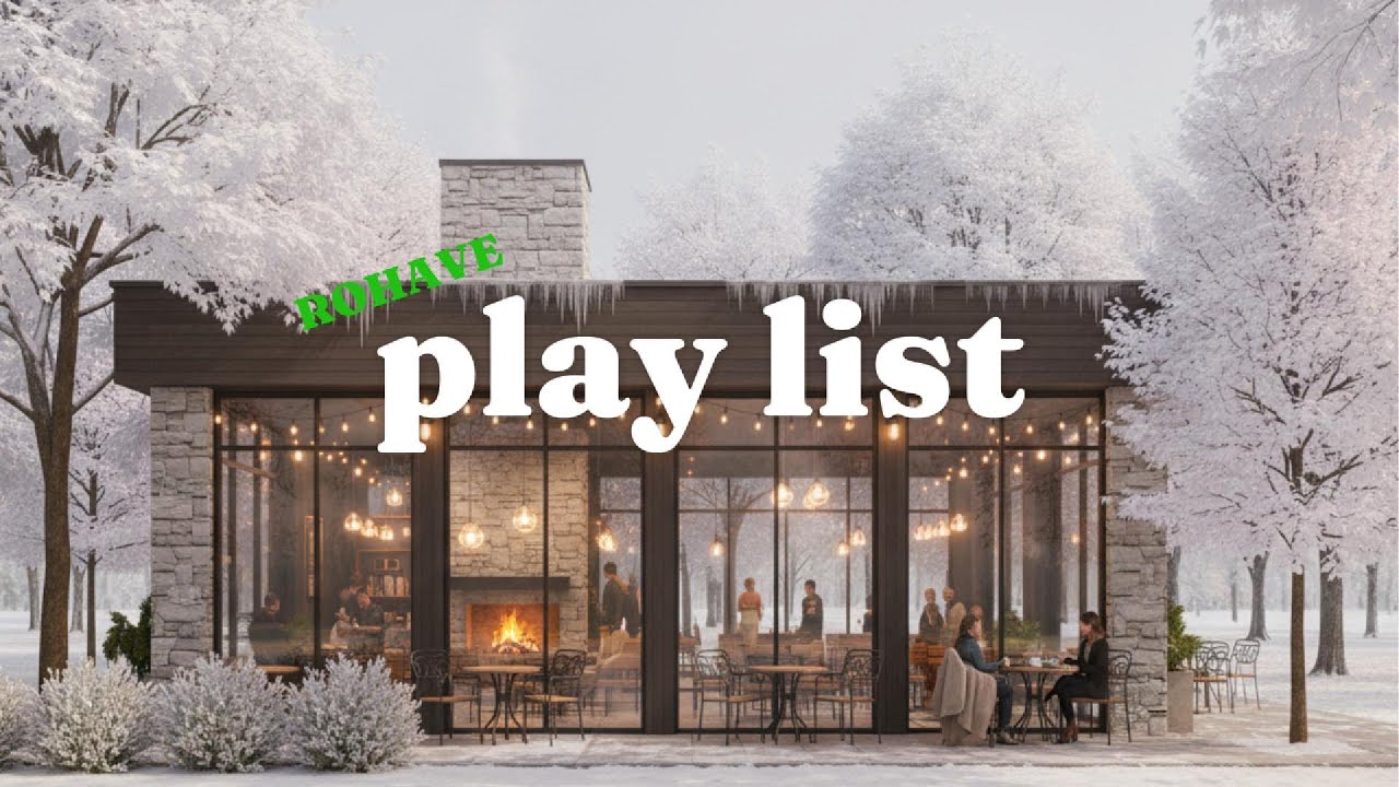 Playlist ❄️ 눈 내리는 카페에서 듣는 감성 수면 음악 | 힐링 플레이리스트 ❄️ Winter Café Sleep Songs for Snowy Nights