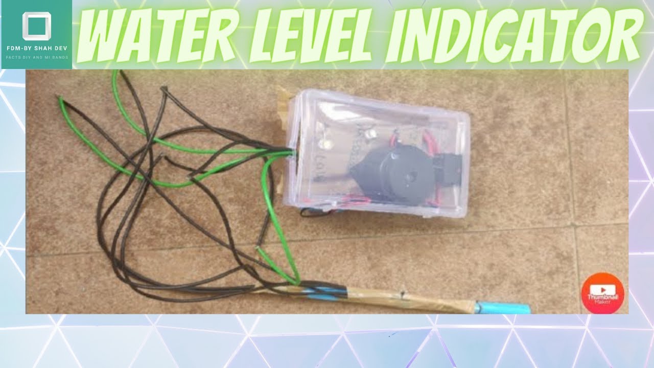 HOW TO MAKE WATER LEVEL INDICATOR (WITHOUT TRANSISTOR) - YouTube