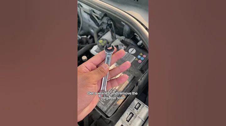 Loosen the negative pole of the battery for 10 seconds, and the engine fault light will go out!