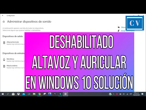Video: Cómo Apagar El Altavoz De Windows