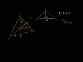 Медианы делят треугольник на меньшие треугольники