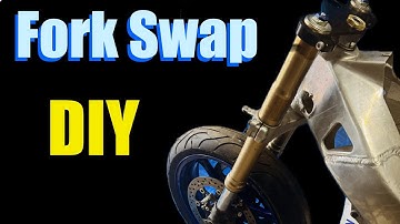 Fork Swap DIY, GSX-R forks on RS125??