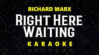 Right Here Waiting - Richard Marx  //  ACOUSTIC GUITAR KARAOKE