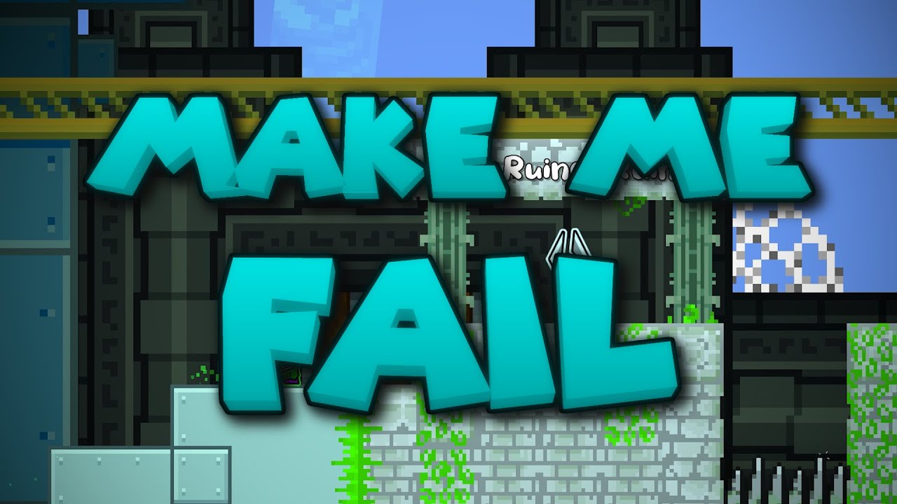 "Make me FAIL" 100% | Easy Platformer Demon | Geometry Dash 2.2 | Level by thearmyants