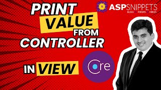 Famous Print value from Controller in View in ASP.Net Core Profile