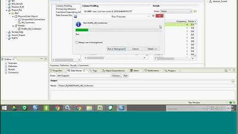 How to create Profile in informatica Data Quality (IDQ)