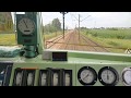 Dynamiczny rozruch pociągu na EU07 - ucieczka przed pospiesznym