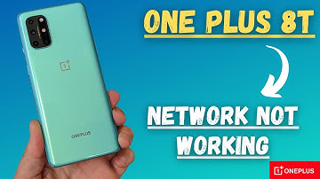 How to Fix Oneplus 8T Network not working Problem || Slow network problem Fix