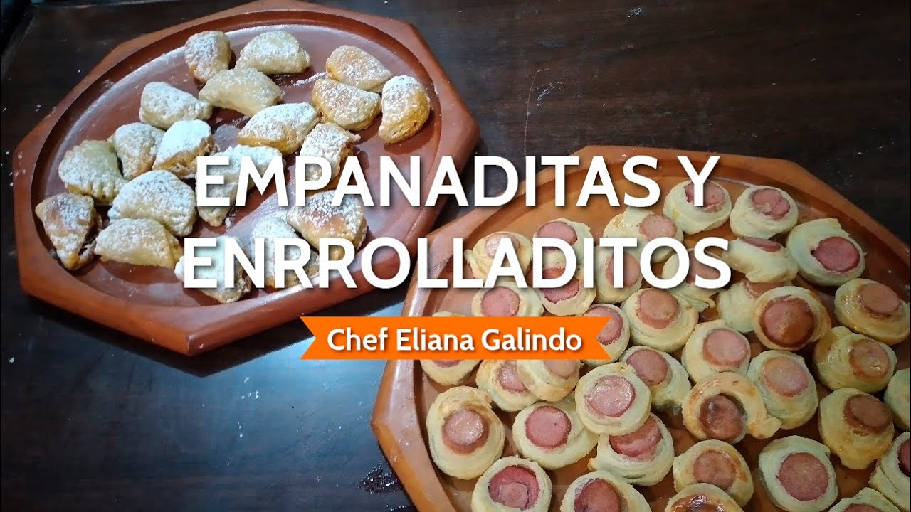 Empanaditas y Enrrolladitos de Hot dog | Bocaditos dulces y salados