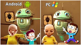 Baby in Yellow Mobile vs Baby in Yellow PC | Shiva and Kanzo Gameplay screenshot 5