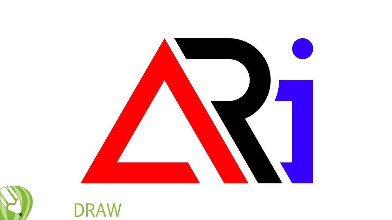 Desain logo mudah Corel Draw 71 YouTube