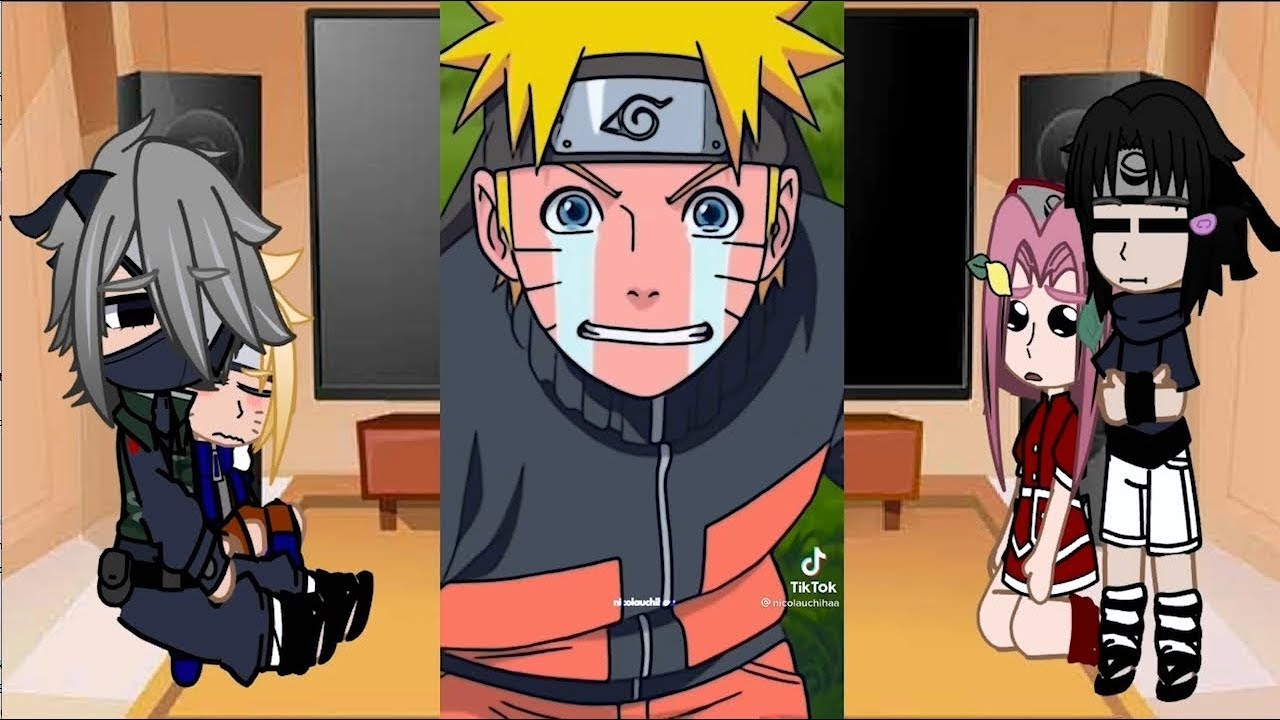 👒 Naruto's Friends react to Naruto, Naruto Aus 👒 Gacha Club 👒 🎒 Naruto react Compilation 🎒