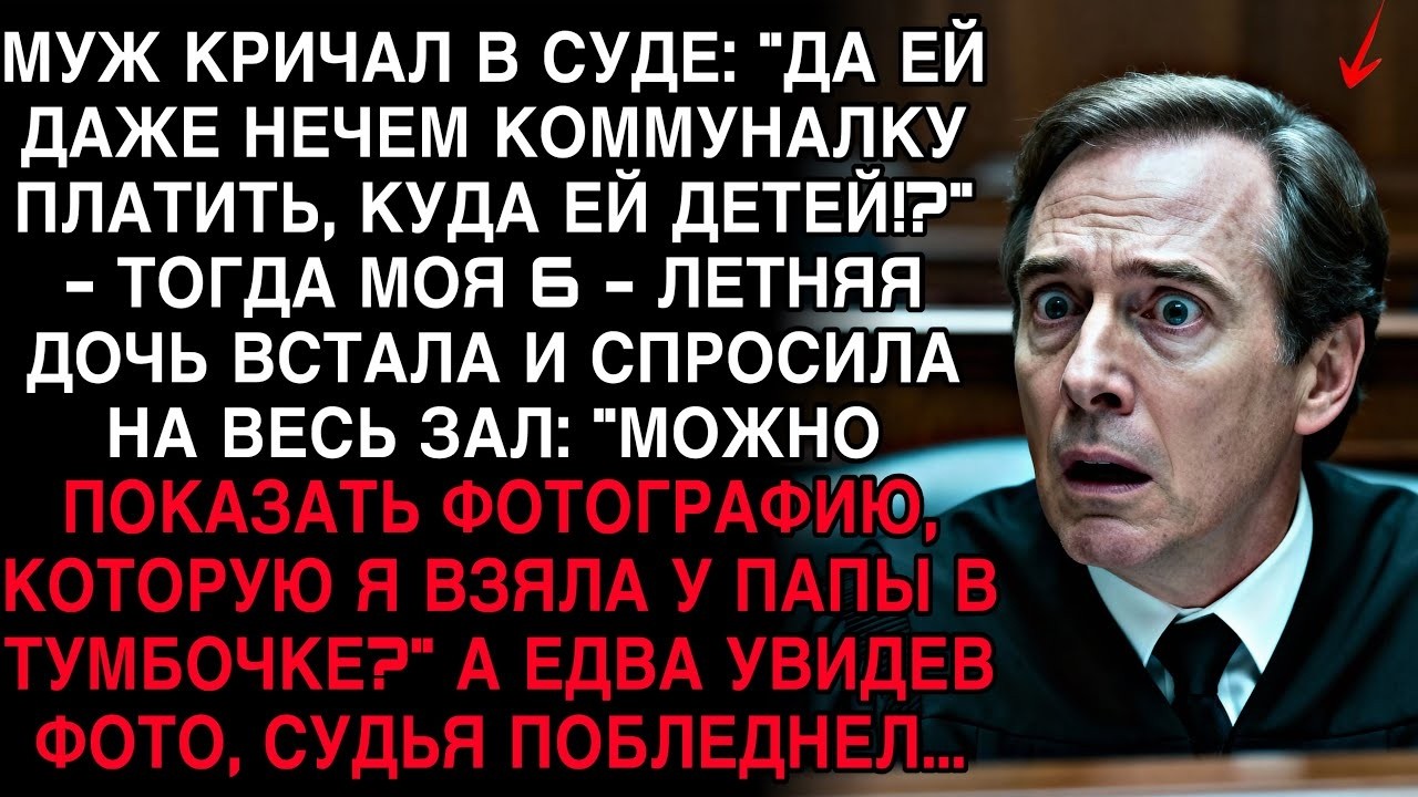 ДОЧЬ ПОКАЗАЛА ФОТО ПАПЫ В СУДЕ — ВСЕ ОКАМЕНЕЛИ, СУДЬЯ НЕ СМОГ СДЕРЖАТЬСЯ!✅
