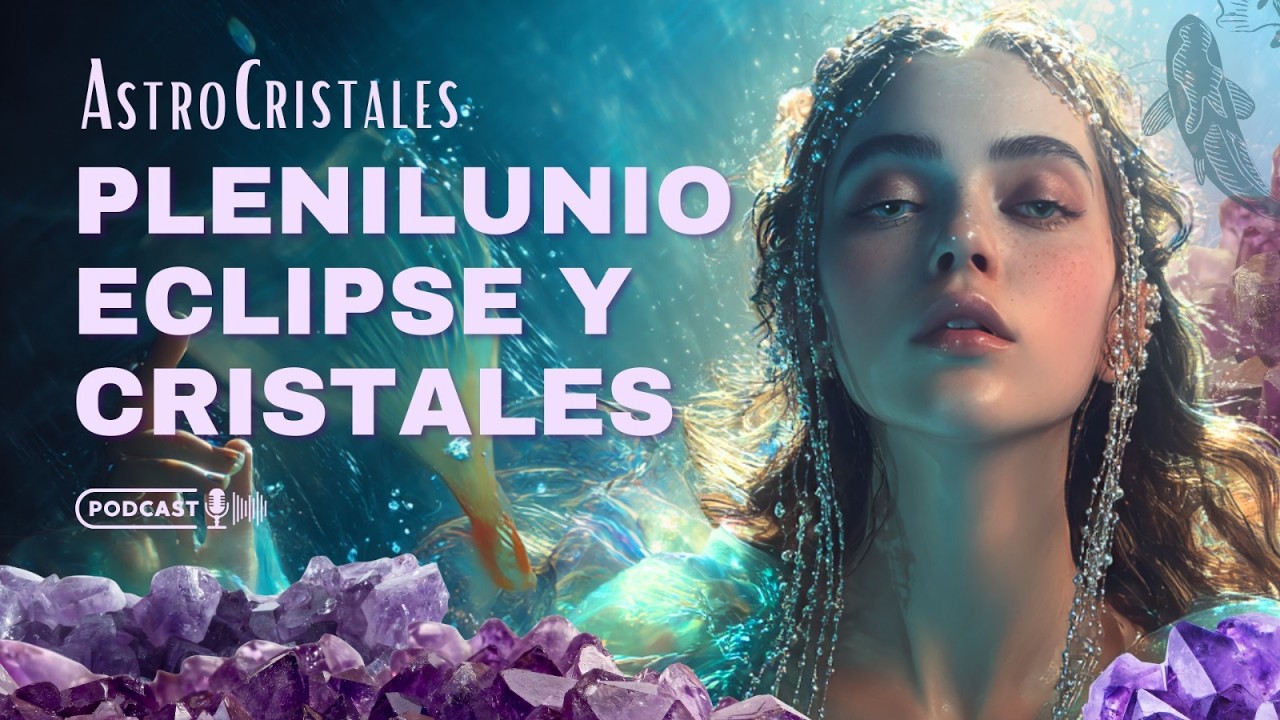 Plenilunio de Piscis, eclipse y cristales #astrologia #energia