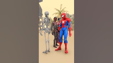 Spider-man hot temper 3 | Marvel Toys #gta #spiderman #funnyvideo #shorts #homemaranha