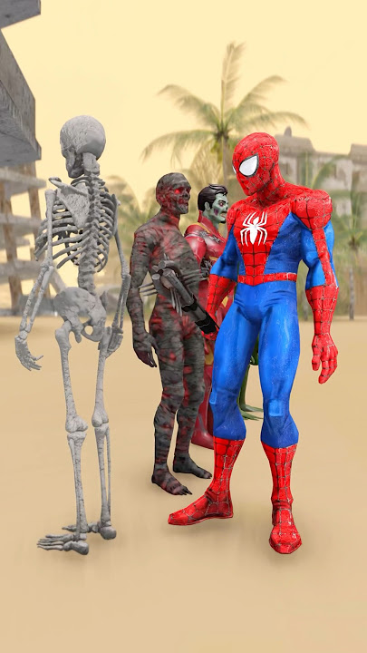 Spider-man hot temper 3 | Marvel Toys #gta #spiderman #funnyvideo #shorts #homemaranha