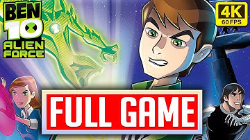 Ben 10: Alien Force FULL GAMEPLAY Walkthrough Longplay No Commentary [4K 60FPS] (PC, Wii, PS2, PSP)