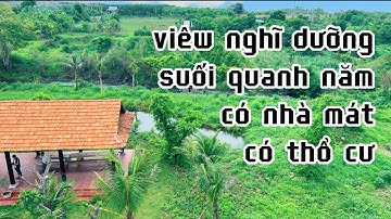 anh nhiều cần tiền rao bán lô đất vườn viêw suối có thổ cư ở châu đức bà rịa vũng tàu