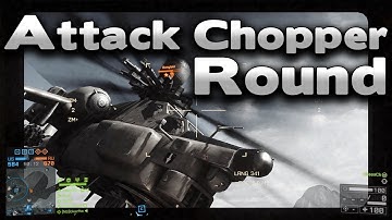 Battlefield 4 Attack Chopper Round with Salt Included