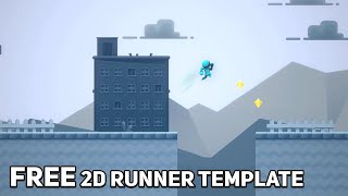 How To Make A 2D Runner Game with Free 2D platformer Template Microgame screenshot 5