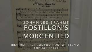 Johannes Brahms - Postillon's Morgenlied